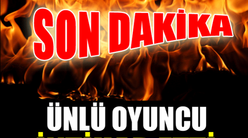 SON DAKİKA Ünlü Oyuncu İntihar Etti Hayranları ŞOKTA!