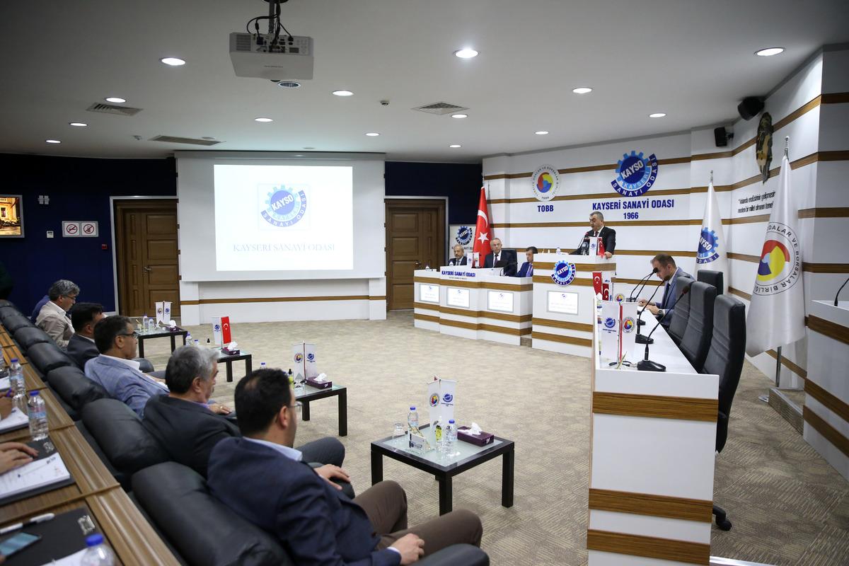 KAYSO haziran ayı meclis toplantısı yapıldı