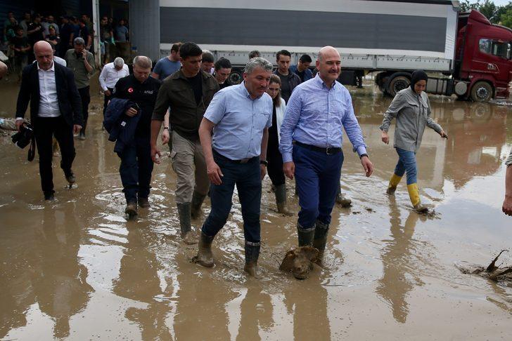 İçişleri Bakanı Süleyman Soylu, Bartın'da incelemelerde bulundu G2