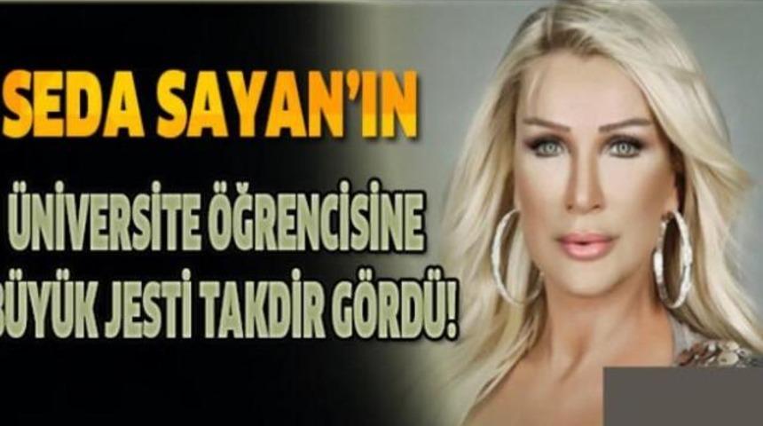 Seda Sayan'ın &Uuml;niversite &Ouml;ğrencisine Yaptığı B&uuml;y&uuml;k Jesti Takdir G&ouml;rd&uuml;!