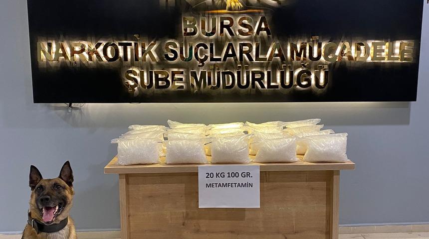 Bursa'da uyuşturucu operasyonunda 2 şüpheli tutuklandı