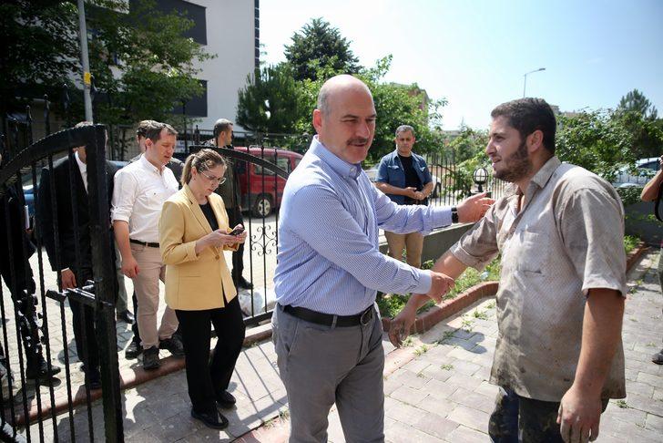 İçişleri Bakanı Soylu, Bartın'da incelemelerde bulundu G1