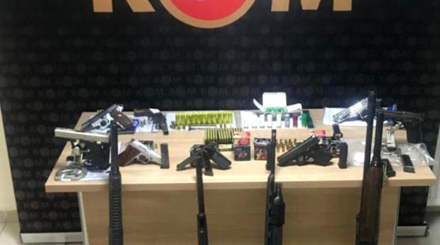 Organize suç örgütlerine yönelik "Tümör Operasyonu"nda Nevşehir'de 8 şüpheli yakalandı