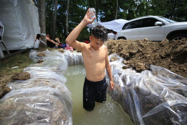 Yüksek hava sıcaklığı Kırkpınar'daki pehlivanları olumsuz etkiliyor G2