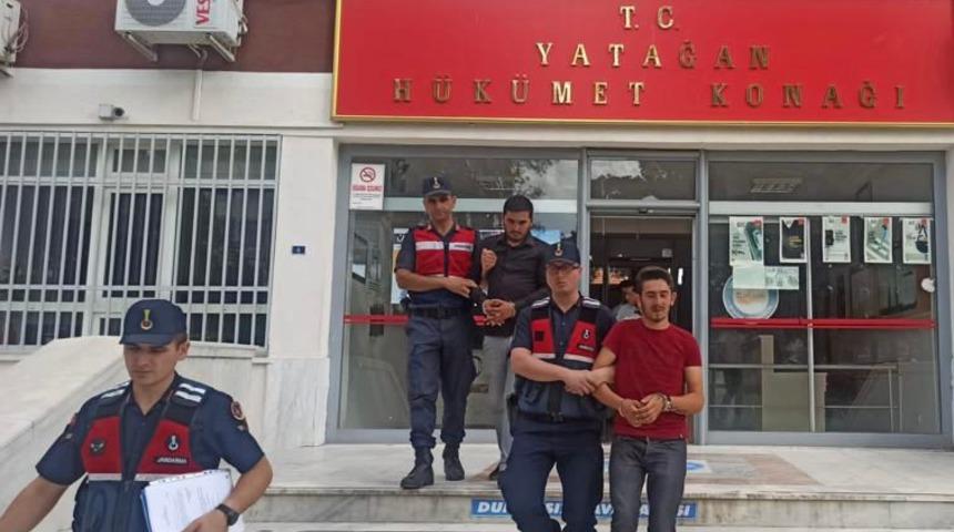 Muğla'da mermer fabrikasından sondaj borusu ve kablo çalan 2 kişi tutuklandı