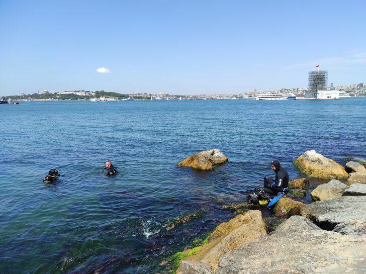 İstanbul Boğazı'nda deniz dibi temizliği yapıldı G3