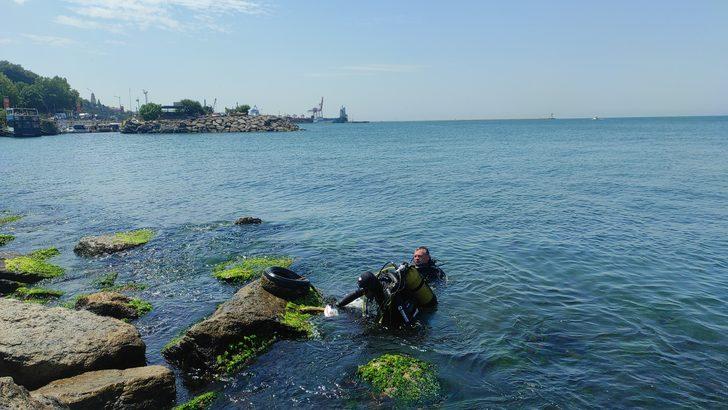İstanbul Boğazı'nda deniz dibi temizliği yapıldı G5