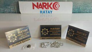 Hatay'da uyuşturucu operasyonunda yakalanan 4 zanlı tutuklandı