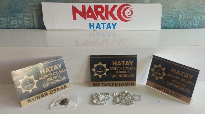 Hatay'da uyuşturucu operasyonunda yakalanan 4 zanlı tutuklandı