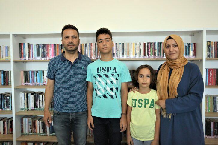 LGS'de tam puan alan Cihan afet bölgesinin gururu oldu G4