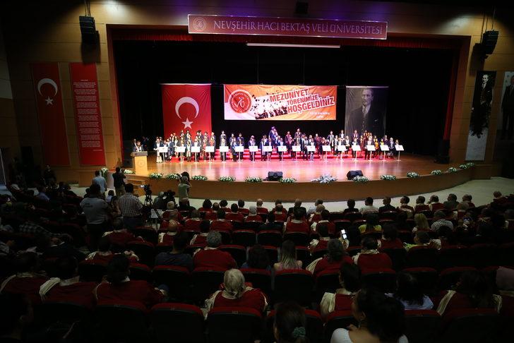 Nevşehir Hacı Bektaş Veli Üniversitesinde mezuniyet töreni düzenlendi G2