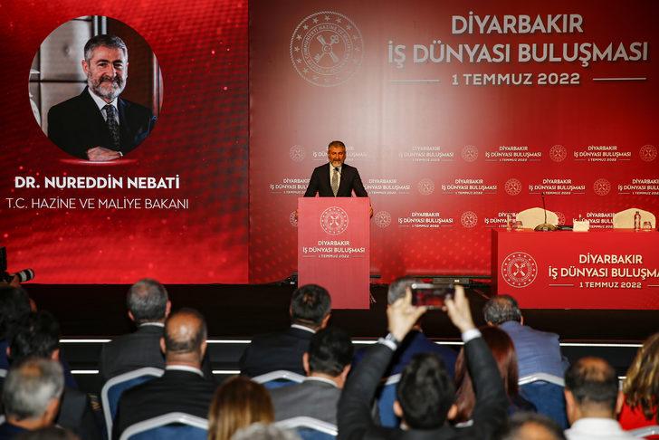 Hazine ve Maliye Bakanı Nebati, "Diyarbakır İş Dünyası Buluşması"nda konuştu: (2) G3