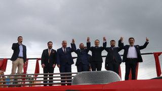 Yeniden Refah Partisi Genel Başkanı Erbakan, Çankırı'da konuştu: