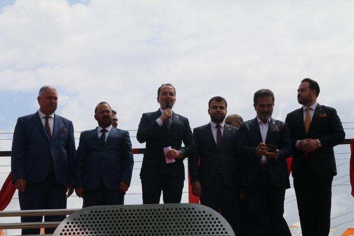 Yeniden Refah Partisi Genel Başkanı Erbakan, Çankırı'da konuştu: G5