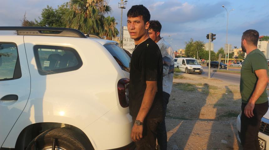 Adana'da kadını darbeden 2 şüpheli yakalandı