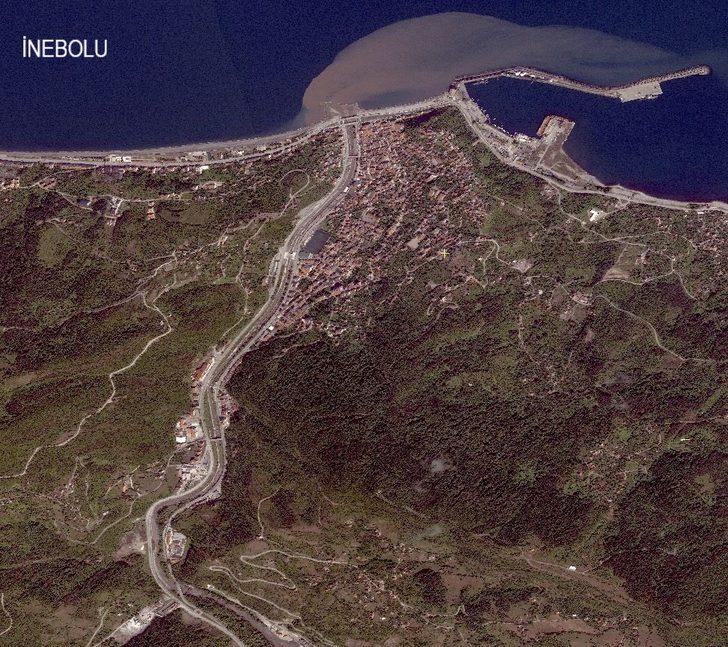 Kastamonu'daki hasar tespit çalışmalarına Göktürk-1 desteği G2