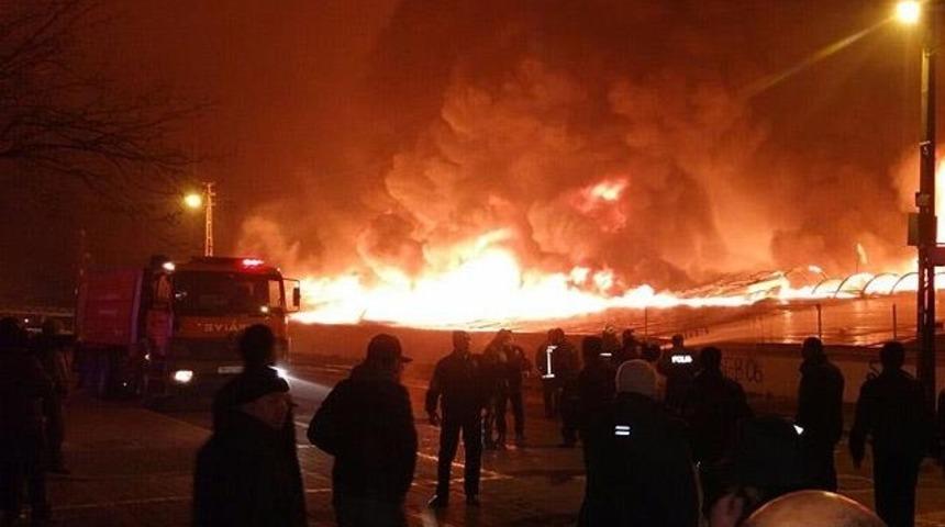 Ankara Keçiören'deki yangında 250 iş yeri tamamen yandı