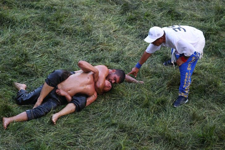 661. Tarihi Kırkpınar Yağlı Güreşleri 2. gününde devam ediyor G1