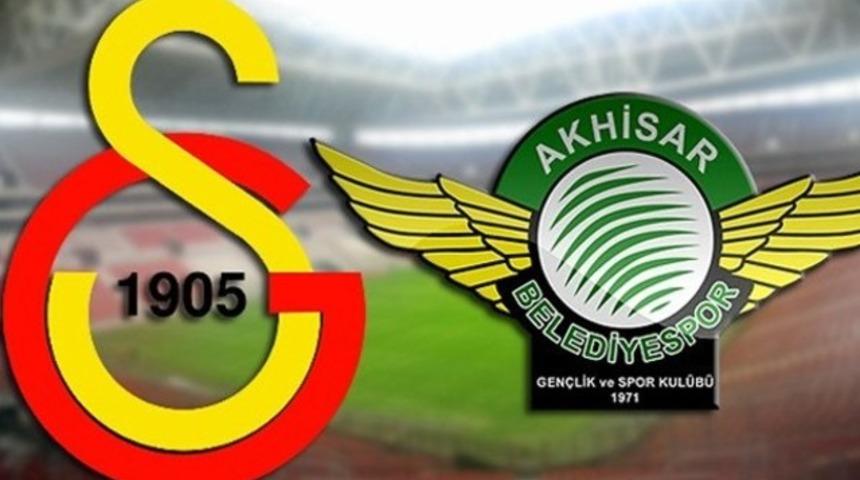 Galatasaray - Akhisar Belediyespor maçı saat 16.00'da başlıyor
