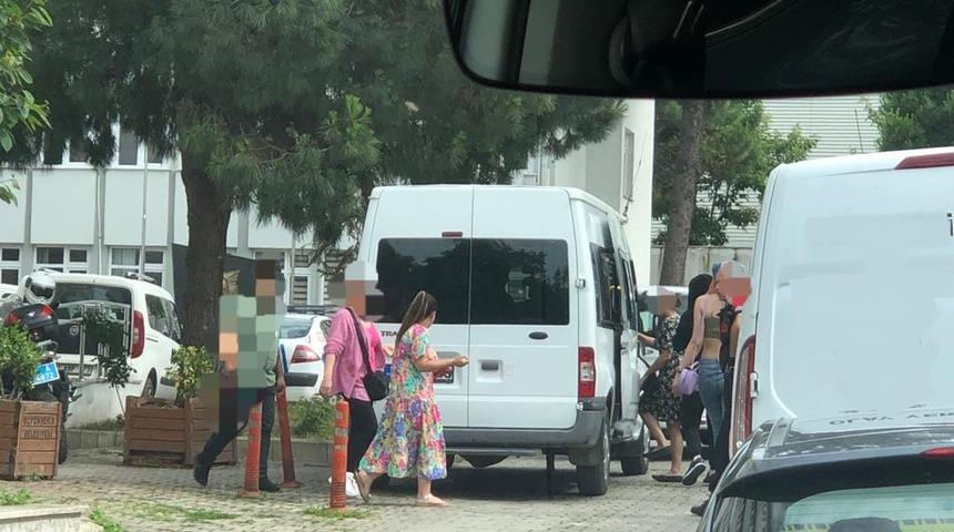 Trabzon'da fuhuş operasyonunda 12 şüpheli yakalandı