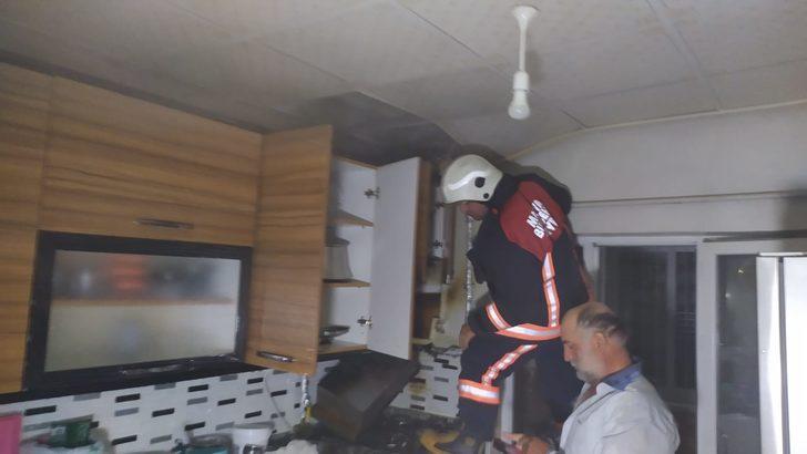 Malatya'da bir evde çıkan yangın söndürüldü G1