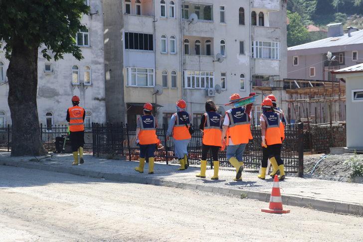 Bozkurt'ta selin izlerini silme çalışmaları devam ediyor G3