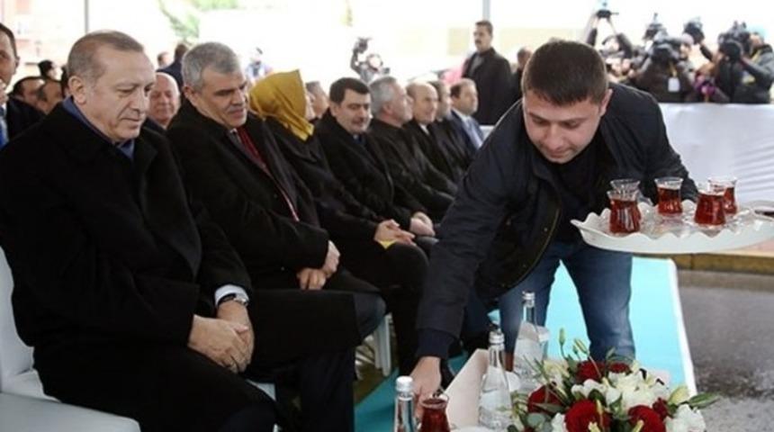 Erdoğan'ı memnun eden ikram