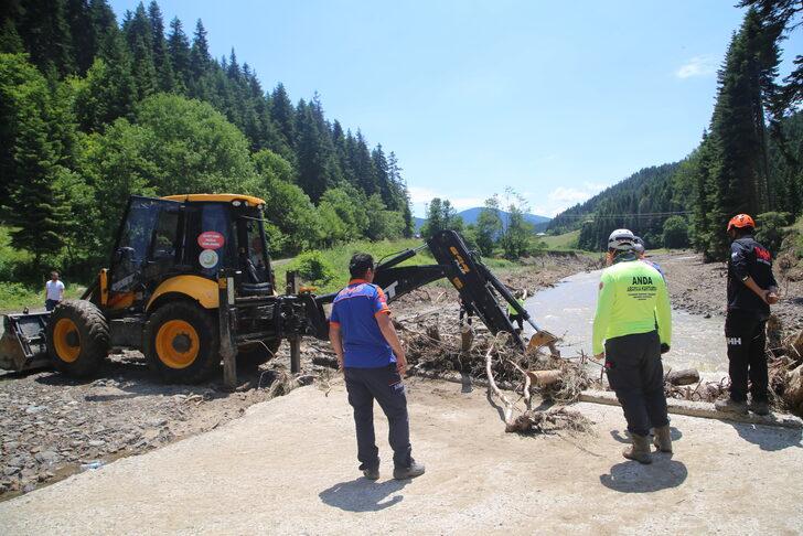 Kastamonu'da sele kapılan genci arama çalışmaları 6'ncı gününde devam ediyor G2