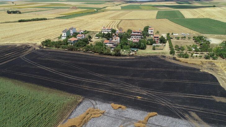 Tekirdağ'da 50 dönüm tarım alanı yandı G2