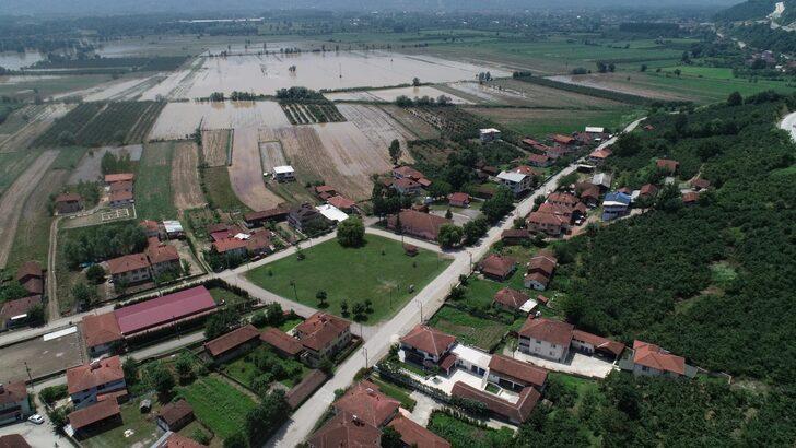 Düzce'de selin etkilediği İçmeler köyünde yaşam normale dönmeye başladı G1