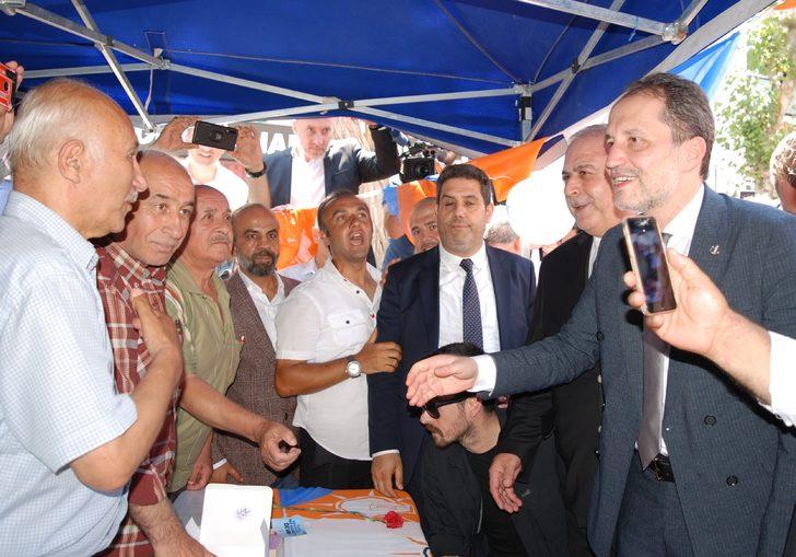 Yeniden Refah Partisi Genel Başkanı Erbakan, Pendik'te vatandaşlarla buluştu: G4