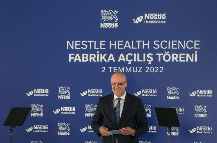Bakanlar Varank ile Kirişci, Nestle'nin enteral beslenme fabrikasının açılışına katıldı G5