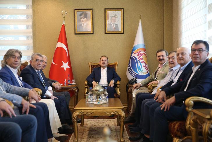 TOBB Başkanı Hisarcıklıoğlu, Mersin'de temaslarda bulundu G3