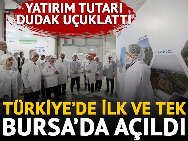 Türkiye'de bir ilk! Bursa'da açılışı yapıldı