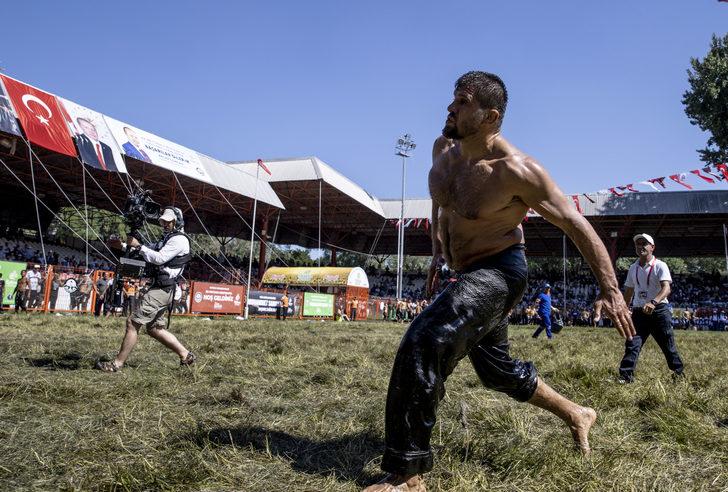 Başpehlivan Şaban Yılmaz 45 yaşında Kırkpınar'a veda etti G1