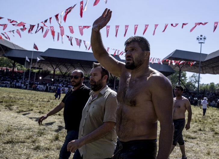 Başpehlivan Şaban Yılmaz 45 yaşında Kırkpınar'a veda etti G4