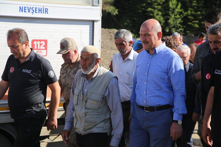 İçişleri Bakanı Soylu, Kastamonu'da kayıp genci arama çalışmalarını takip etti G5