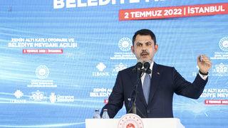 Bakan Murat Kurum, Ümraniye'deki açılış töreninde konuştu: