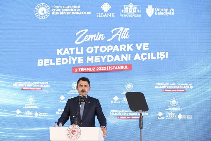 Bakan Murat Kurum, Ümraniye'deki açılış töreninde konuştu: G2