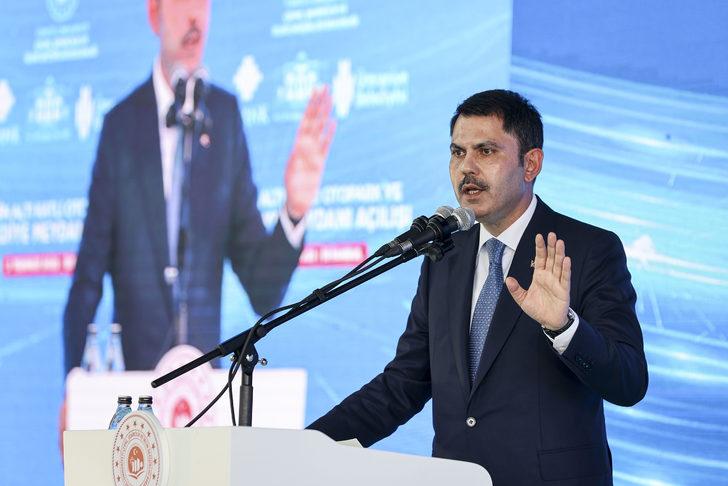 Bakan Murat Kurum, Ümraniye'deki açılış töreninde konuştu: G3