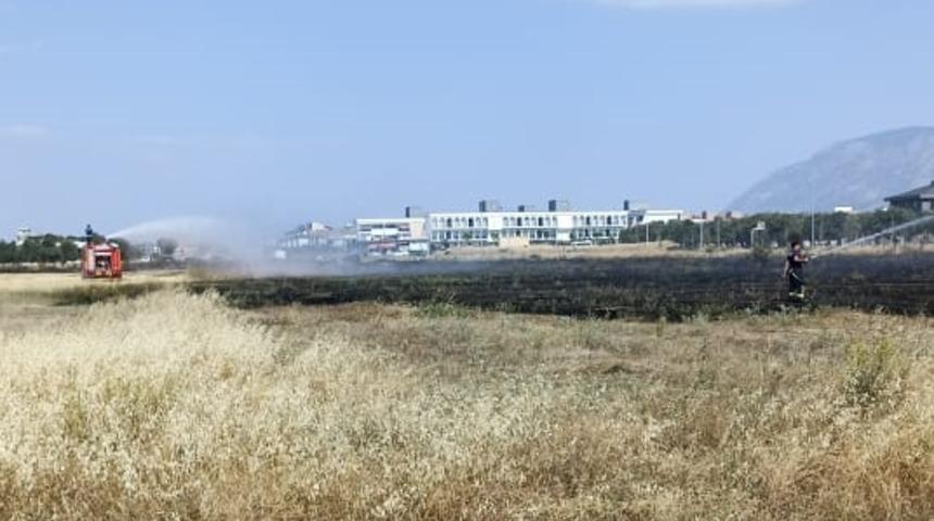 Manisa'da otluk alanda yangına neden olan 3 zanlı yakalandı