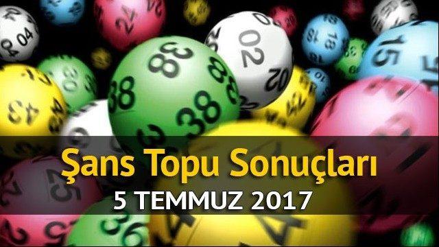 Şans Topu sonuçları 5 Temmuz 2017: Şans Topu sonucu kimseye yaramadı!