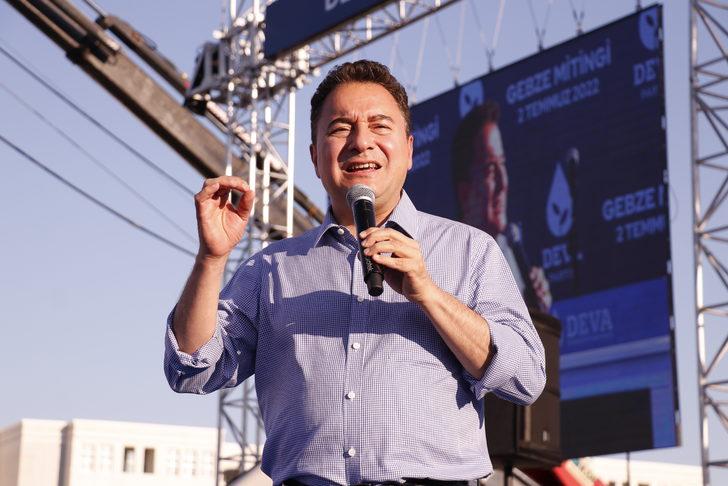 DEVA Partisi Genel Başkanı Babacan, Gebze mitinginde konuştu: G4