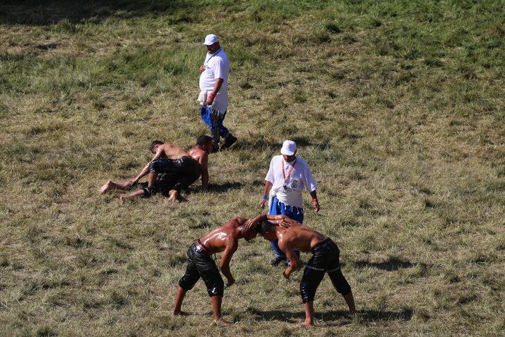 661. Tarihi Kırkpınar Yağlı Güreşleri'nde son gün müsabakaları başladı G3