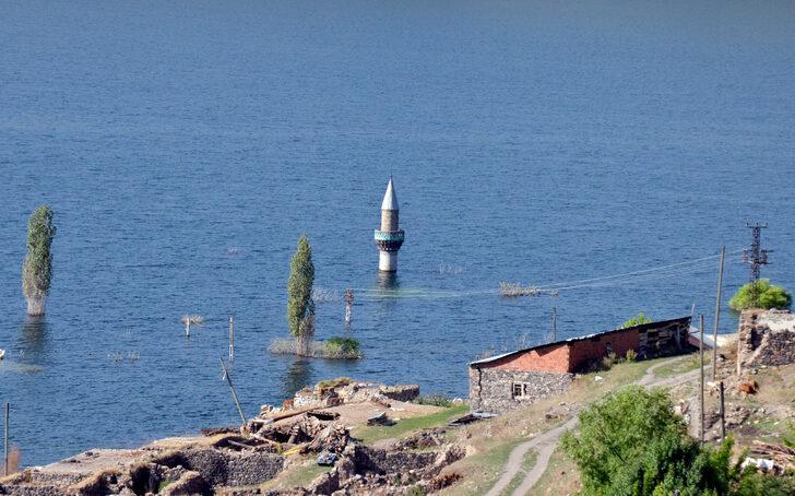 Kars'ta Karakurt HES Barajı'nda su seviyesi yükseldi G1