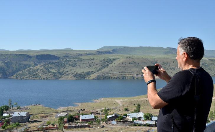 Kars'ta Karakurt HES Barajı'nda su seviyesi yükseldi G4