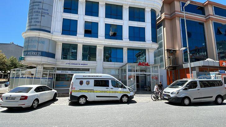 Esenyurt'ta özel tıp merkezinde tüp patlaması sonucu bir işçi öldü