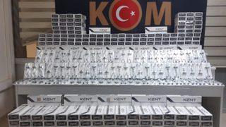 Van'da gümrük kaçağı sigara, botoks ilacı ve makaron ele geçirildi
