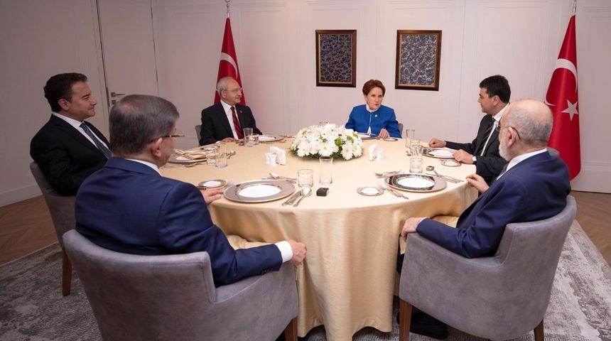 6'lı masa 5'inci kez toplandı! İşte masadaki konular