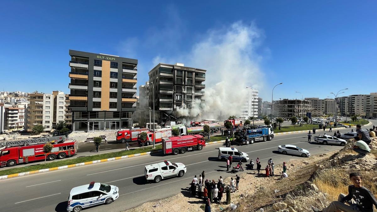 G&Uuml;NCELLEME - Şanlıurfa'da iş yerinde &ccedil;ıkan yangın s&ouml;nd&uuml;r&uuml;ld&uuml;
